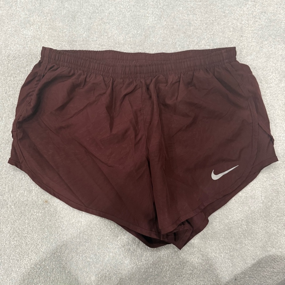 Nike Women's Burgundy Athletic Shorts